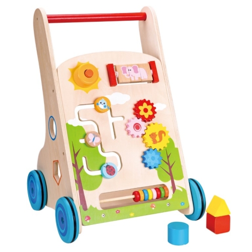 Neu Classic Toys Aktivität Push-Trolley 7 in 1